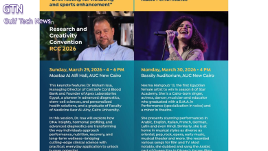 The American University in Cairo Launches Its 2026 Annual Research and Creativity Convention with Discussions on the Use of DNA Analytics in Health and Athletic Performance
