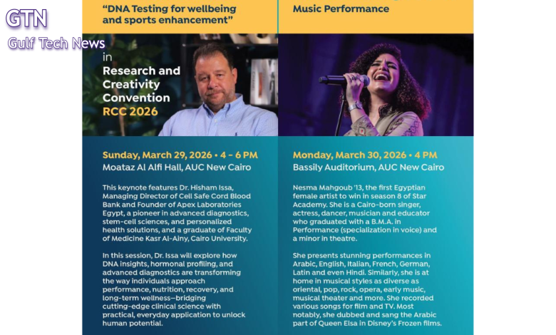 The American University in Cairo Launches Its 2026 Annual Research and Creativity Convention with Discussions on the Use of DNA Analytics in Health and Athletic Performance