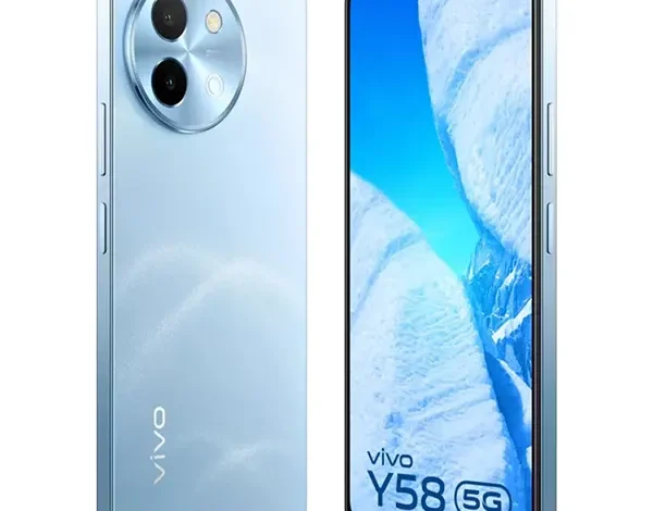 هاتف vivo Y58 5G ينطلق رسمياً بقدرة بطارية 6000 mAh