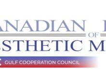 Healthcare professional receiving hands-on aesthetic medicine training in a Gulf clinic