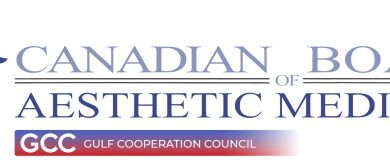 Healthcare professional receiving hands-on aesthetic medicine training in a Gulf clinic