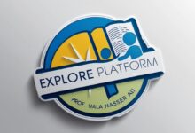 شعار منصة إكسبلور Explore Platform للتعليم عن بعد